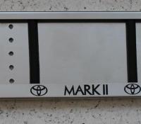 Антивандальная рамка Toyota Mark II из нержавеющей стали