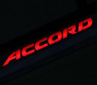 Светящаяся LED рамка Honda Accord из нержавеющей стали