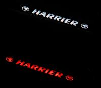 LED авторамка Harrier из нержавеющей стали со светящейся надписью