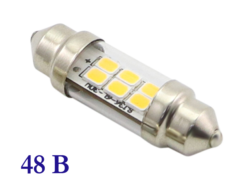 Лампа C5W 48 В для рамок погрузчика с подсветкой номера