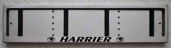 Номерная рамка Toyota Harrier Харриер из нержавеющей стали