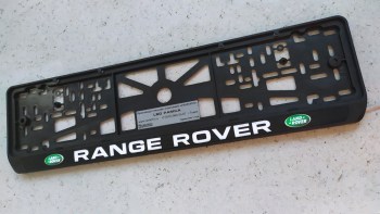 LED рамка Range Rover со светящейся надписью