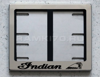 Рамка для номера мотоцикла Indian нового образца