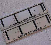 Рамки для номера Land Cruiser Prado