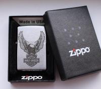 Зажигалка Zippo Harley-Davidson Орел с лазерной гравировкой