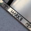Image: Номерная рамка Toyota Mark II из нержавеющей стали