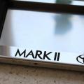 Image: Авто рамка номера Toyota Mark II из нержавейки