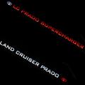 Image: LED авторамка Land Cruiser Prado из нержавеющей стали со светящейся надписью