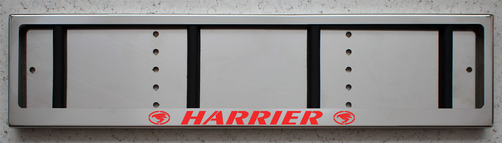 Номерная LED рамка Toyota Hurrier из нержавеющей стали со светящейся надписью