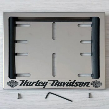 Номерная рамка для мотоцикла Harley-Davidson новый ГОСТ (маленькая)