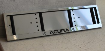 Рамка номерного знака Acura Акура с подсветкой из нержавеющей стали