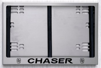 Квадратная рамка номера CHASER по новому ГОСту
