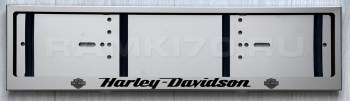 Номерная рамка Harley-Davidson из нержавеющей стали с логотипом