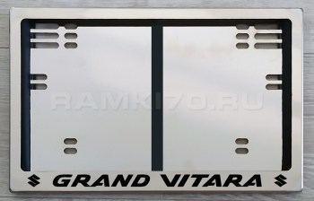 Задняя рамка гос номера GRAND VITARA по новому ГОСту