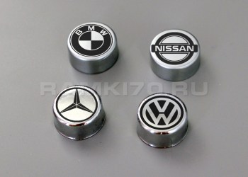 Заглушки-колпачки на отверстия в номере