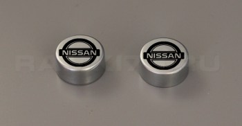 Заглушки-колпачки Nissan на отверстия в номере