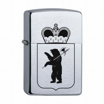 Зажигалка Zippo Зиппо с гравировкой герб Ярославля