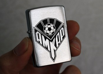 Зажигалка Zippo Зиппо Амкар с гравировкой футбольный клуб