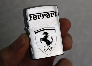 Зажигалка Zippo Зиппо Ferrari Феррари с гравировкой