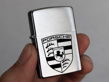 Зажигалка Zippo Зиппо Porsche Порше с гравировкой