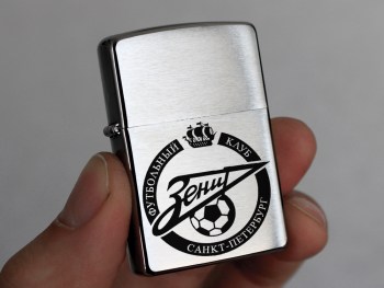 Зажигалка Zippo Зиппо Зенит с гравировкой футбольный клуб