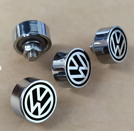 Заглушки-колпачки Volkswagen на отверстия в номере