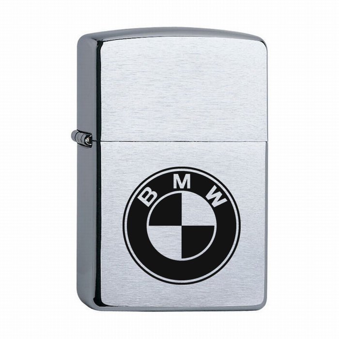 Зажигалка Zippo с гравировкой BMW из нержавеющей стали | Рамки70
