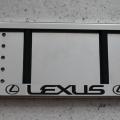 Image: Антивандальная рамка Lexus из нержавеющей стали