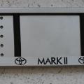 Image: Антивандальная рамка Toyota Mark II из нержавеющей стали
