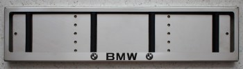 Номерные рамки из нержавеющей стали для номера с надписью BMW БМВ